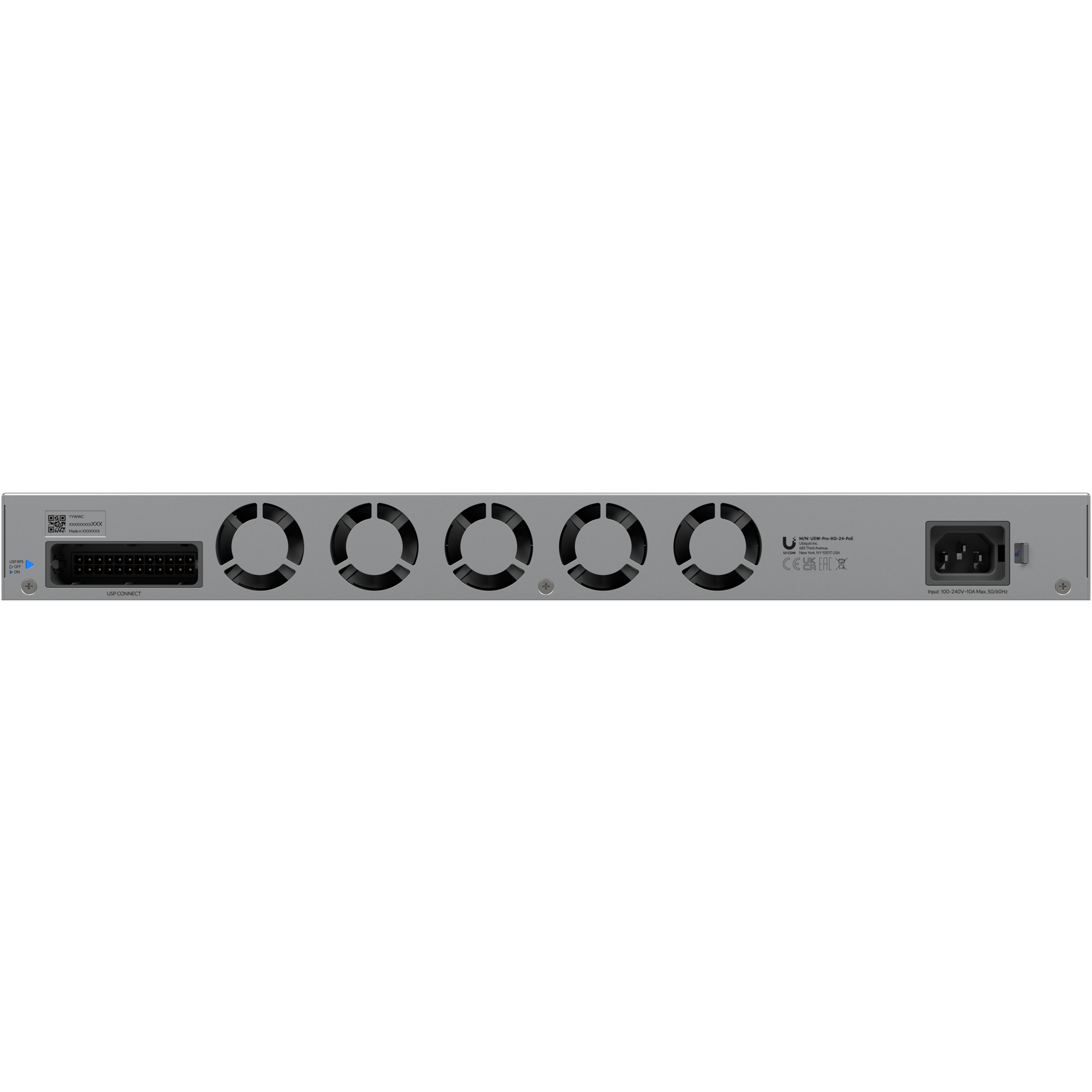 A large main feature product image of Ubiquiti UniFi Pro XG 24-Port Layer 3 Switch w/ PoE
