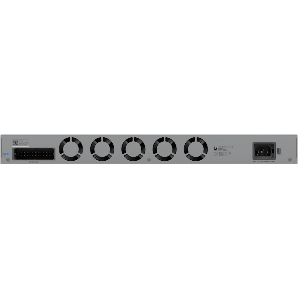 A large main feature product image of Ubiquiti UniFi Pro XG 24-Port Layer 3 Switch w/ PoE
