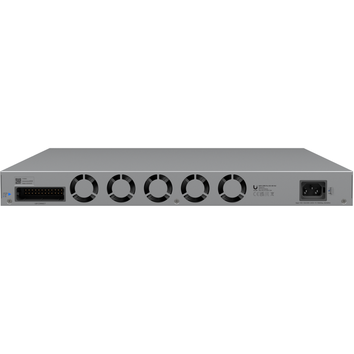 A large main feature product image of Ubiquiti UniFi Pro XG 48-Port Layer 3 Switch w/ PoE