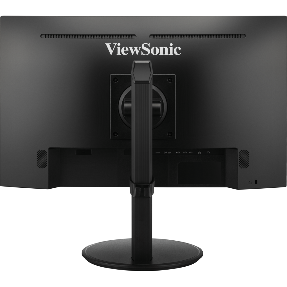 A large main feature product image of ViewSonic VG2409U-2 24" 1080p 100Hz 4ms IPS Monitor w/ USB-C Docking Hub