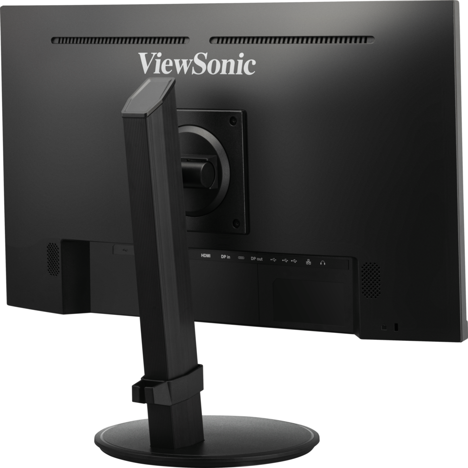 A large main feature product image of ViewSonic VG2409U-2 24" 1080p 100Hz 4ms IPS Monitor w/ USB-C Docking Hub