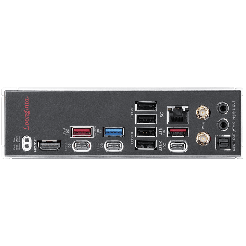 A large main feature product image of MSI B850 AM5 ATX Desktop Motherboard - MLG Edition