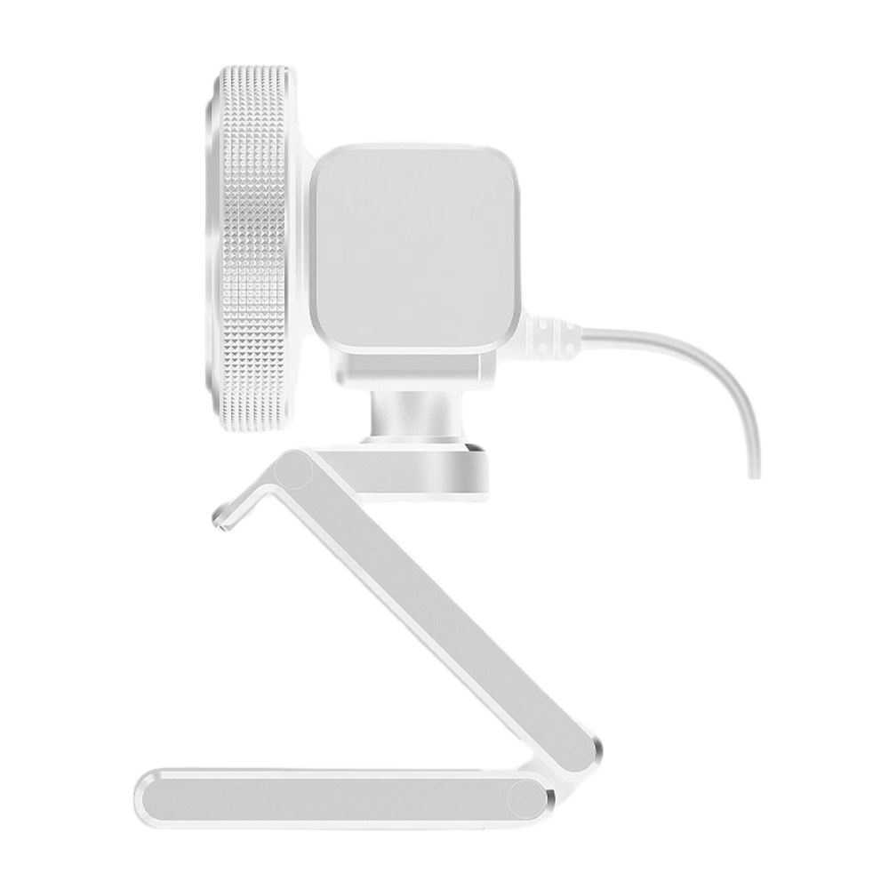 A large main feature product image of Razer Kiyo V2 X - 1080p60 Full HD Streaming Webcam (White)