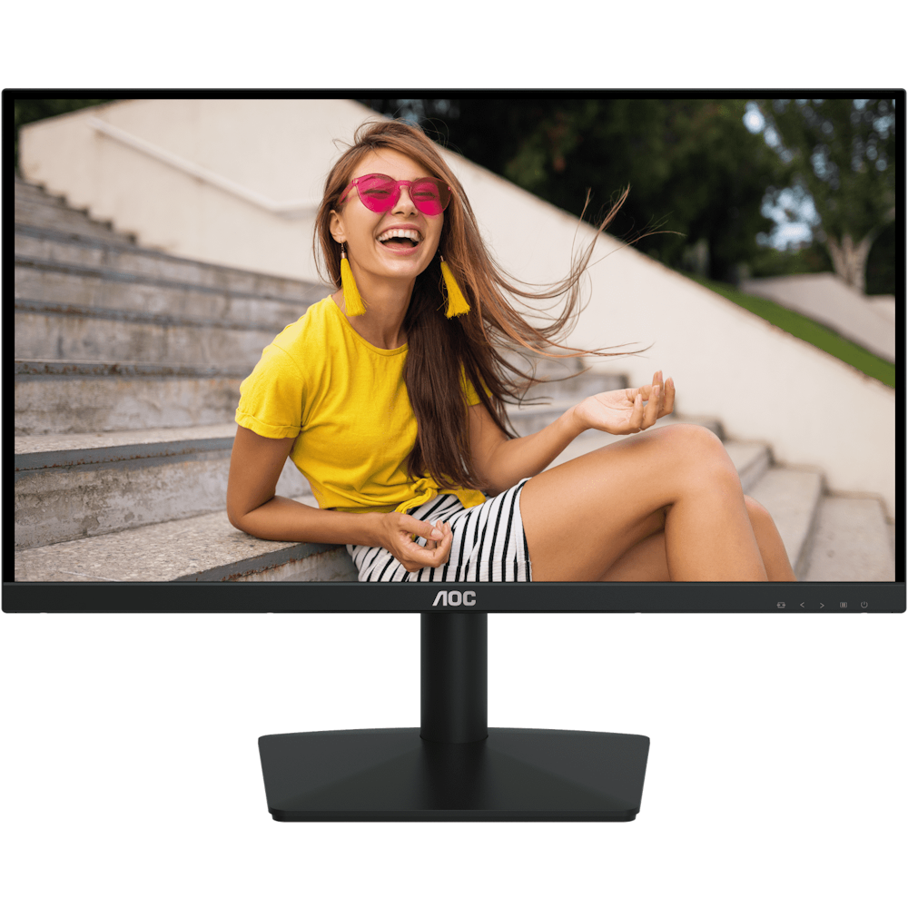 A large main feature product image of AOC 24B15H3 23.8" 1080p 120Hz 1ms IPS Monitor