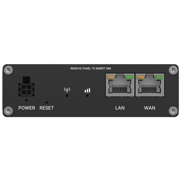 A large main feature product image of Teltonika RUTM30 Compact 5G Router