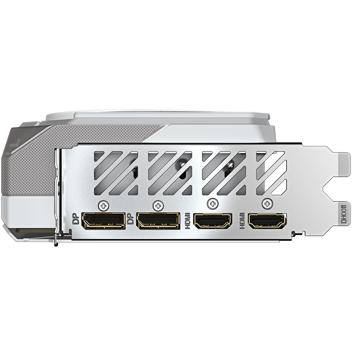 A large main feature product image of Gigabyte Radeon RX 9070 XT Gaming Ice OC 16GB GDDR6