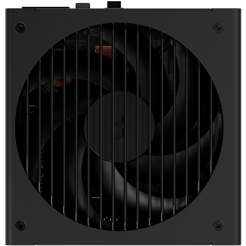 A large main feature product image of Fractal Design Ion 3 750W Gold PCIe 5.1 ATX 3.1 Modular PSU (Black)