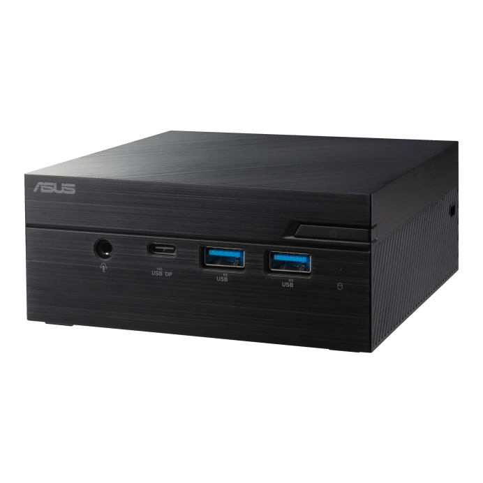 A large main feature product image of EX-DEMO ASUS PN53-S1 Ryzen 7 7730U Barebones Mini PC