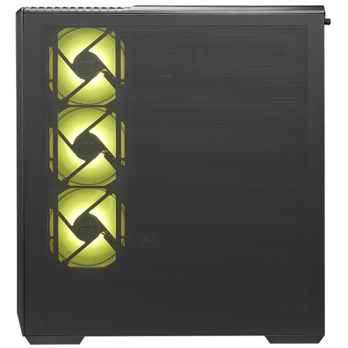 A large main feature product image of MSI MAG Pano 130R PZ Mid Tower Case - Black