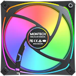 A small tile product image of Montech AX120 PRO 120mm ARGB PWM Fan (Black)