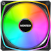 A product image of Montech AX120 PRO 120mm ARGB PWM Fan (Black)