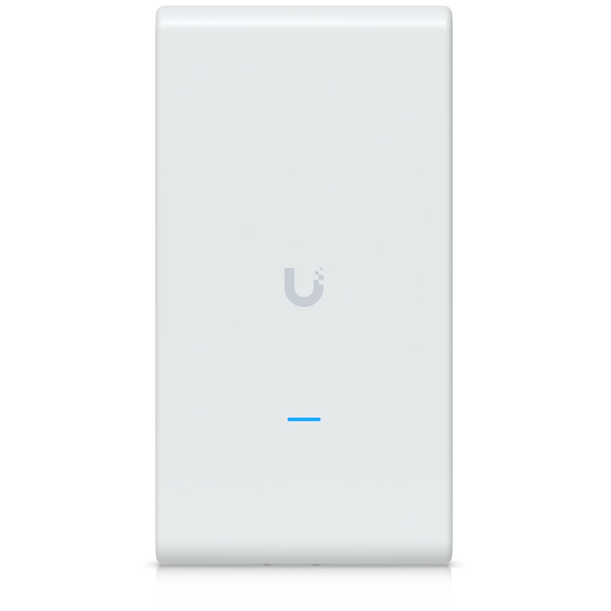 A large main feature product image of Ubiquiti UniFi U6 Mesh Pro Indoor/Outdoor Wi-Fi 6 Wireless Access Point