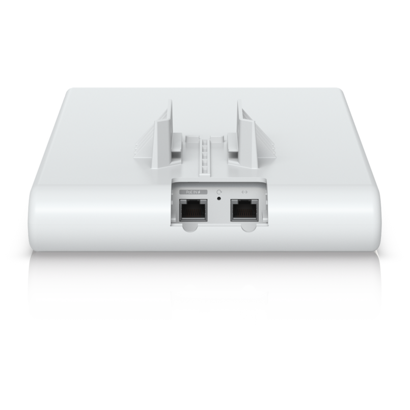 A large main feature product image of Ubiquiti UniFi U6 Mesh Pro Indoor/Outdoor Wi-Fi 6 Wireless Access Point