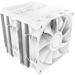 A product image of Montech NX600 Dual-Tower CPU Cooler (White)