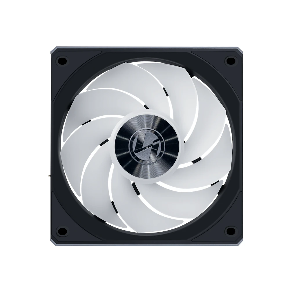 A large main feature product image of Lian Li UNI FAN CL120 Wireless - 120mm Reverse Blade Modular Fan 3-Pack w/ Controller (Black)