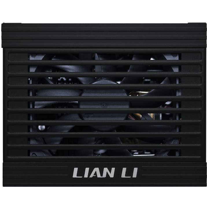 A large main feature product image of Lian Li SP 850W Platinum PCIe 5.1 ATX 3.1 SFX Modular PSU