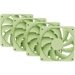 A product image of HYTE FA12 120mm PWM Fan 4-Pack (Matcha Milk)
