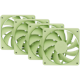 A small tile product image of HYTE FA12 120mm PWM Fan 4-Pack (Matcha Milk)