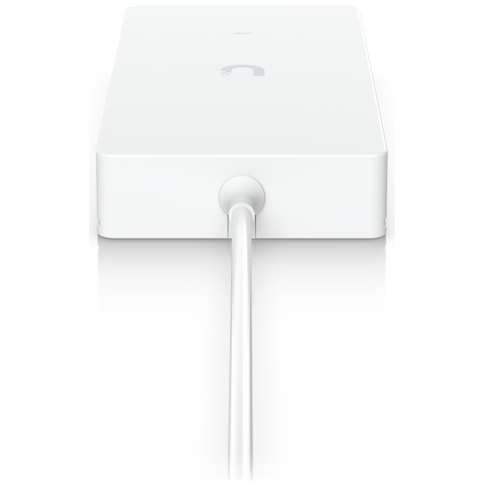A large main feature product image of Ubiquiti UniFi AC Power Adapter 210W