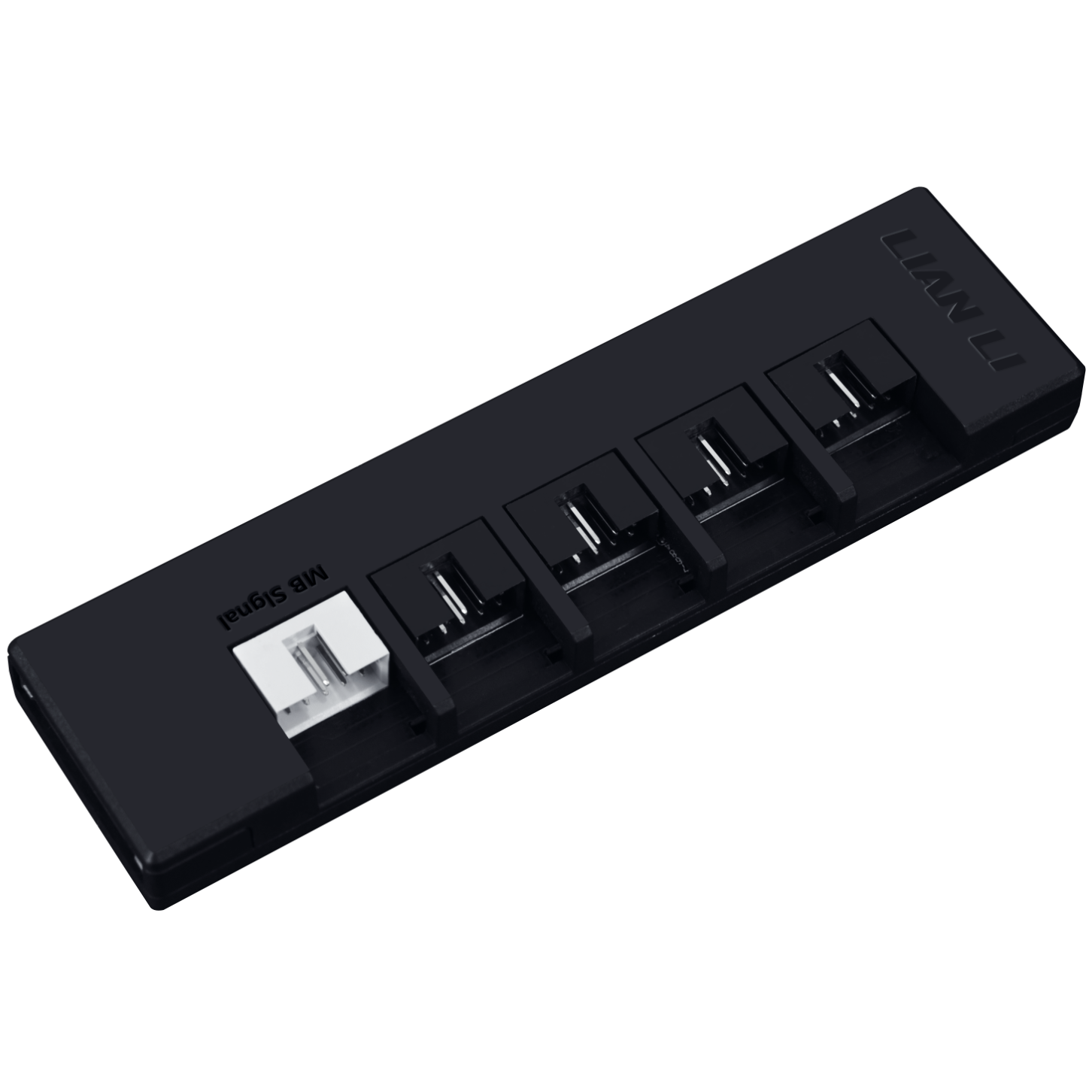 A large main feature product image of Lian Li RS 1200W Gold PCIe 5.1 ATX 3.1 Rotational Shift Modular PSU w/ USB Hub