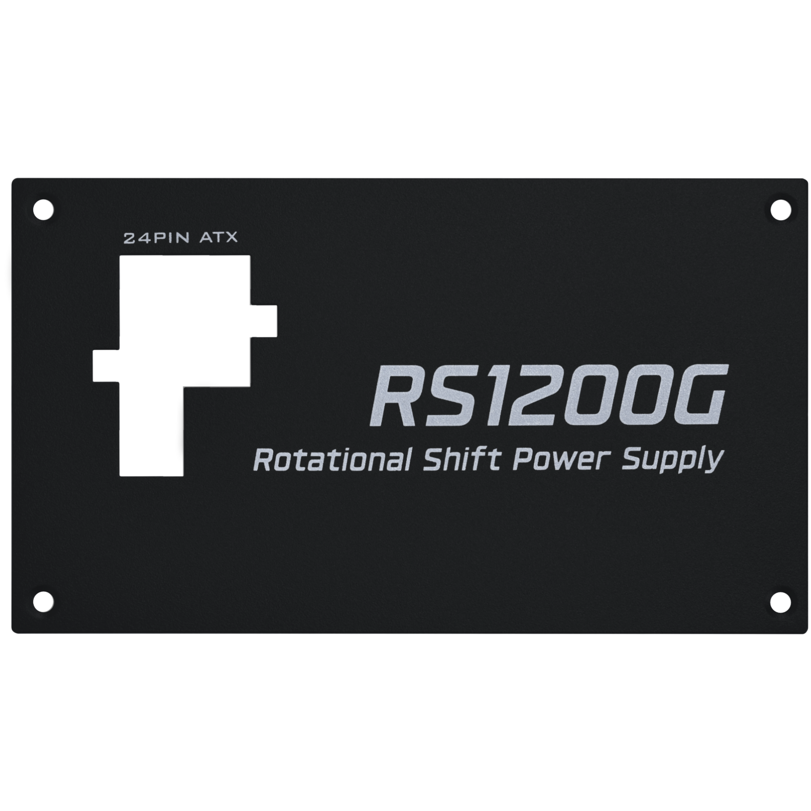 A large main feature product image of Lian Li RS 1200W Gold PCIe 5.1 ATX 3.1 Rotational Shift Modular PSU w/ USB Hub