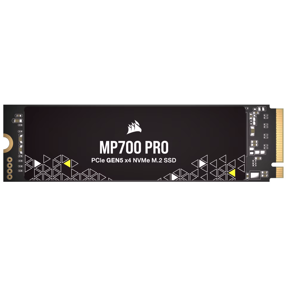 A large main feature product image of Corsair MP700 PRO PCIe Gen5 NVMe M.2 SSD - 1TB