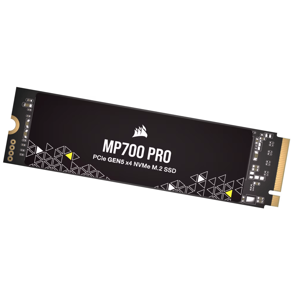 A large main feature product image of Corsair MP700 PRO PCIe Gen5 NVMe M.2 SSD - 1TB