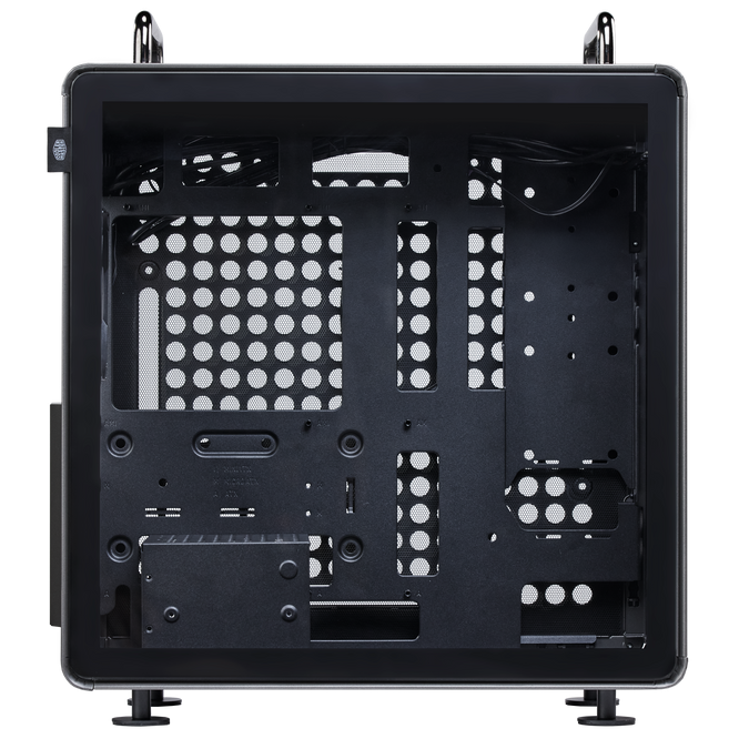 A large main feature product image of Cooler Master Qube 540 Mid Tower Case (Stardust Iron)