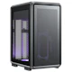 A small tile product image of Cooler Master MasterFrame 400 Mesh Modular Micro Tower Case (Black)