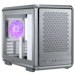 A product image of Cooler Master MasterFrame 400 Mesh Modular Micro Tower Case (Silver)