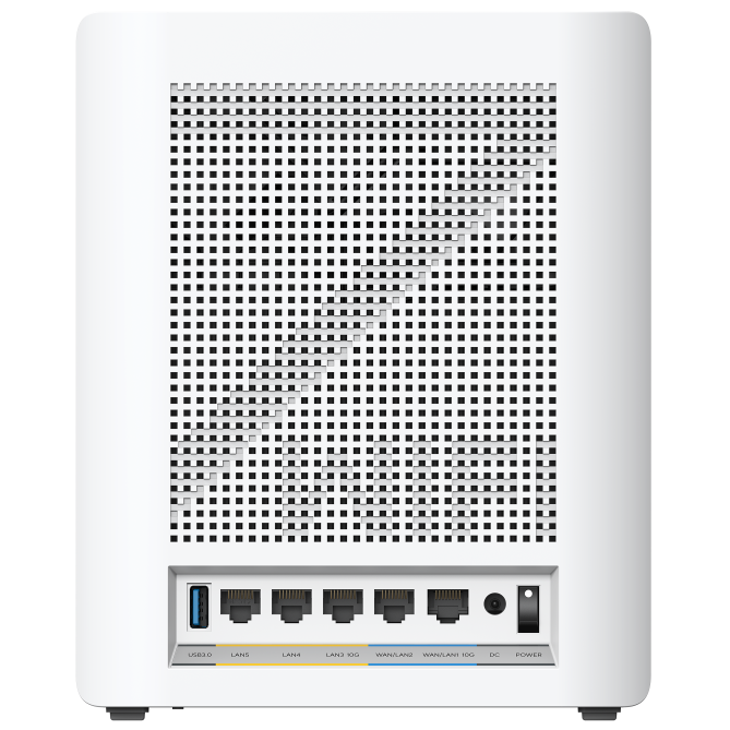 A large main feature product image of ASUS ZENWIFI-BQ16 - BE25000 Quad-Band Wi-Fi 7 Router