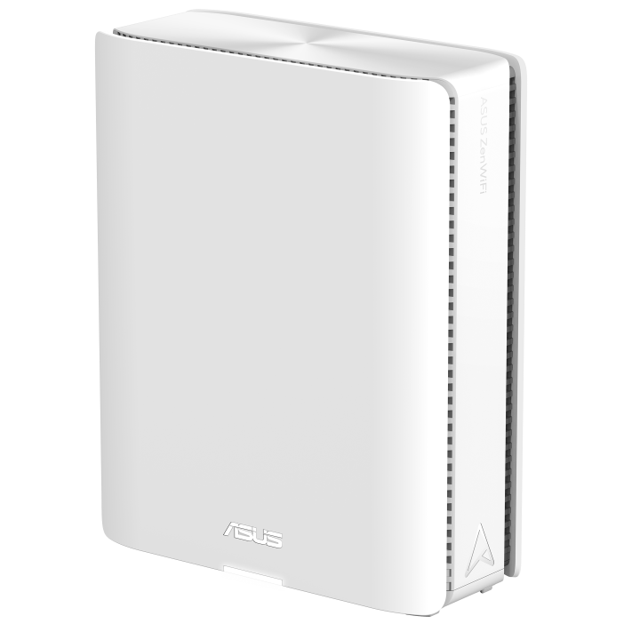 A large main feature product image of ASUS ZENWIFI-BQ16 - BE25000 Quad-Band Wi-Fi 7 Router