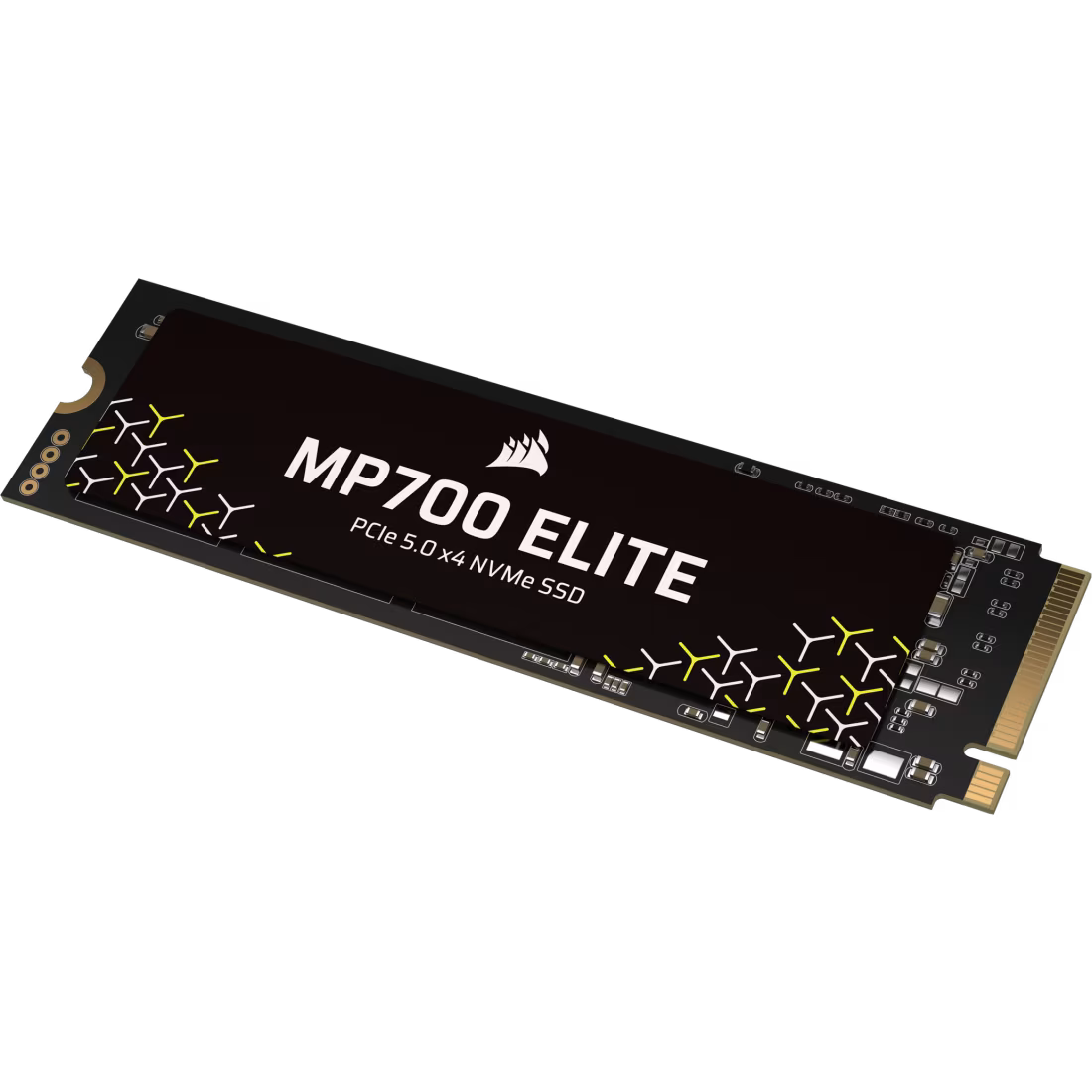 A large main feature product image of Corsair MP700 ELITE PCIe Gen5 NVMe M.2 SSD - 4TB