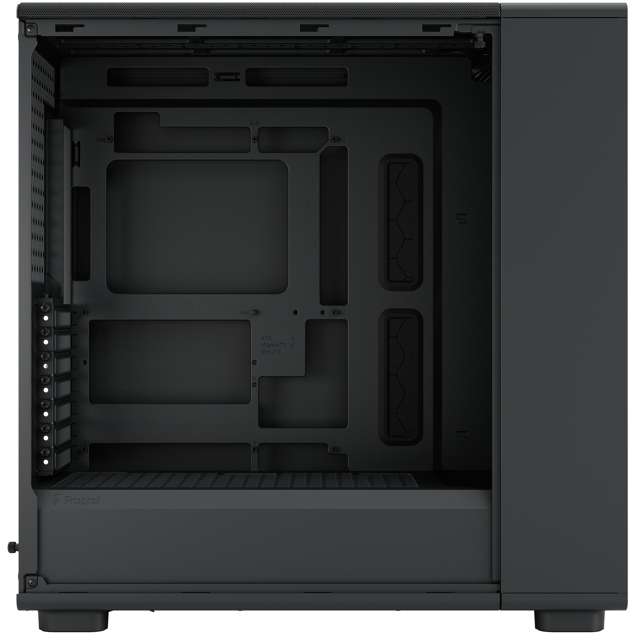 A large main feature product image of Fractal Design Epoch XL Solid Full Tower Case (Black)