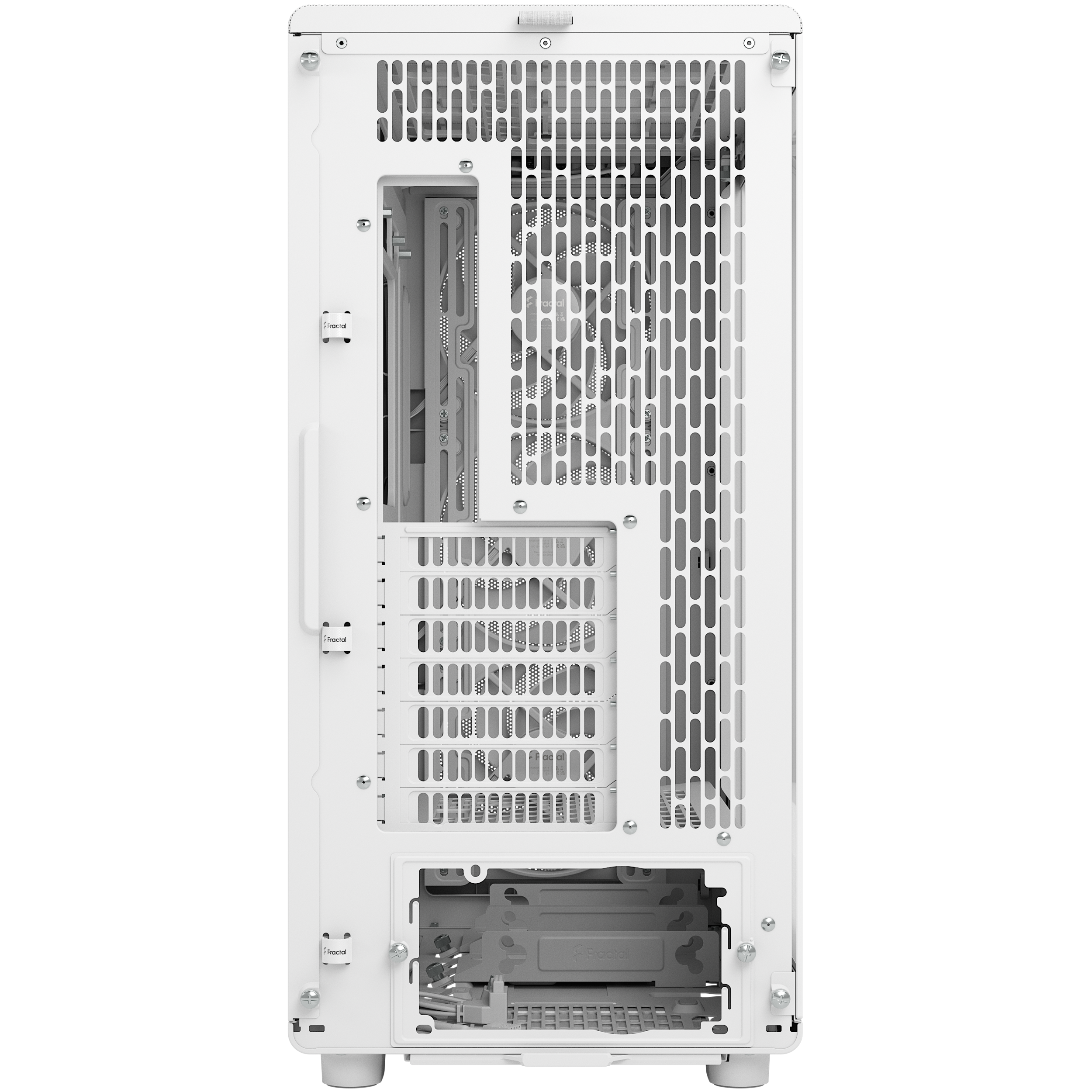 A large main feature product image of Fractal Design Epoch XL TG Full Tower Case (White)