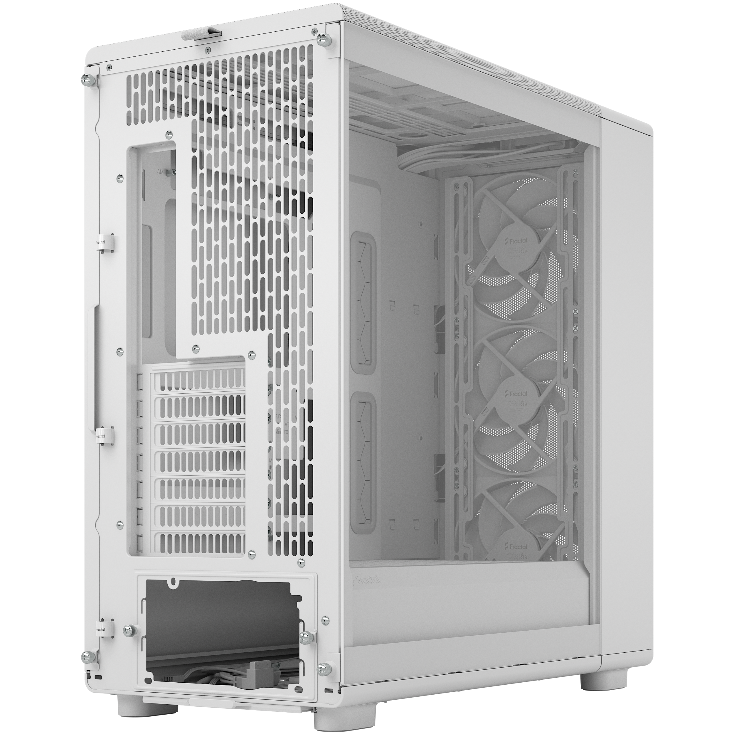 A large main feature product image of Fractal Design Epoch XL TG Full Tower Case (White)