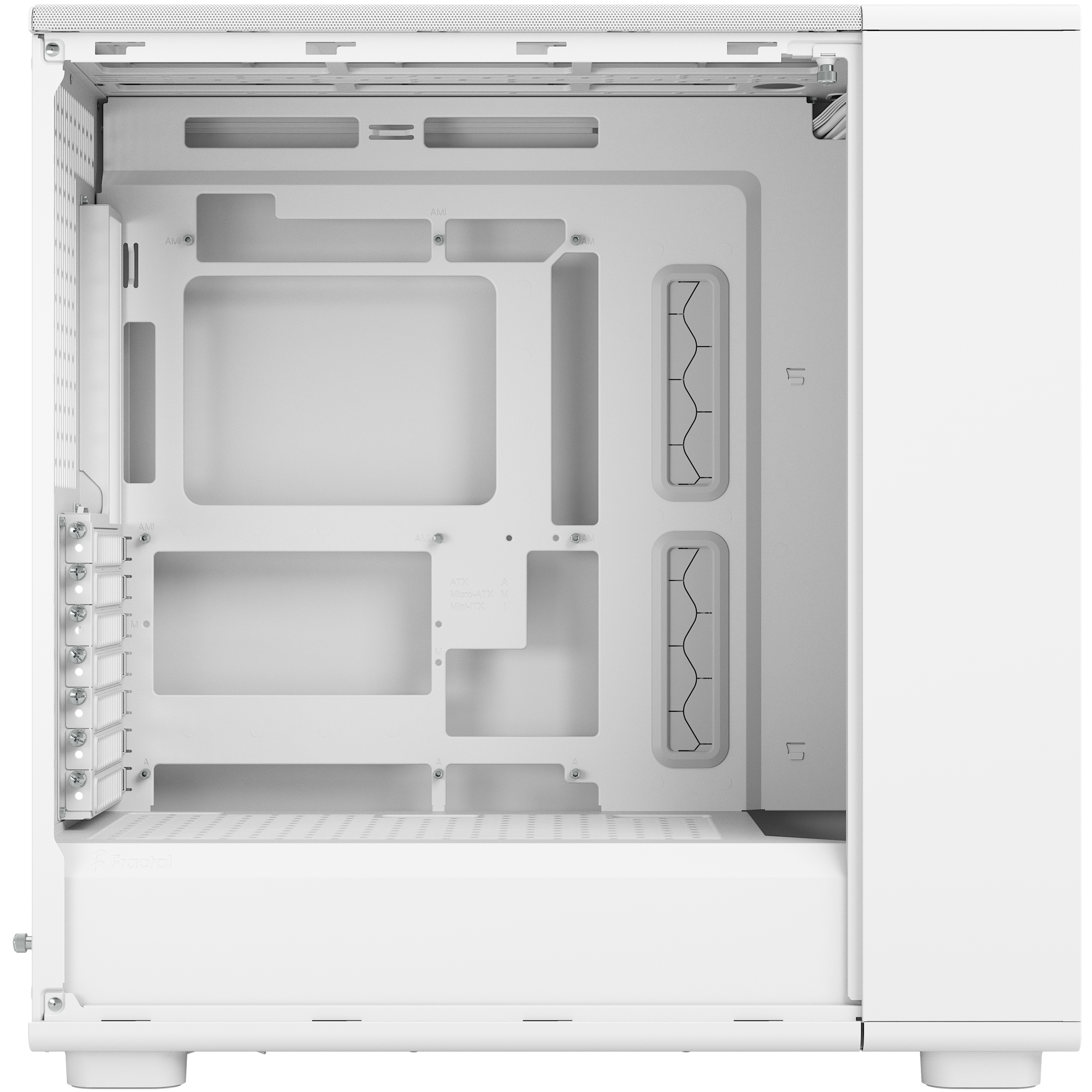 A large main feature product image of Fractal Design Epoch XL TG Full Tower Case (White)