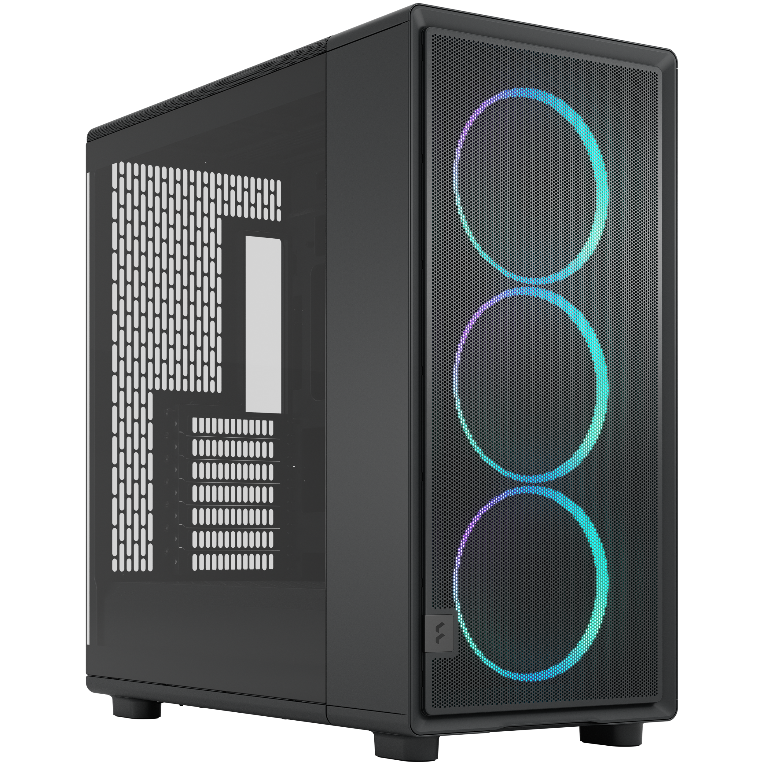 A large main feature product image of Fractal Design Epoch XL TG RGB Full Tower Case (Black)