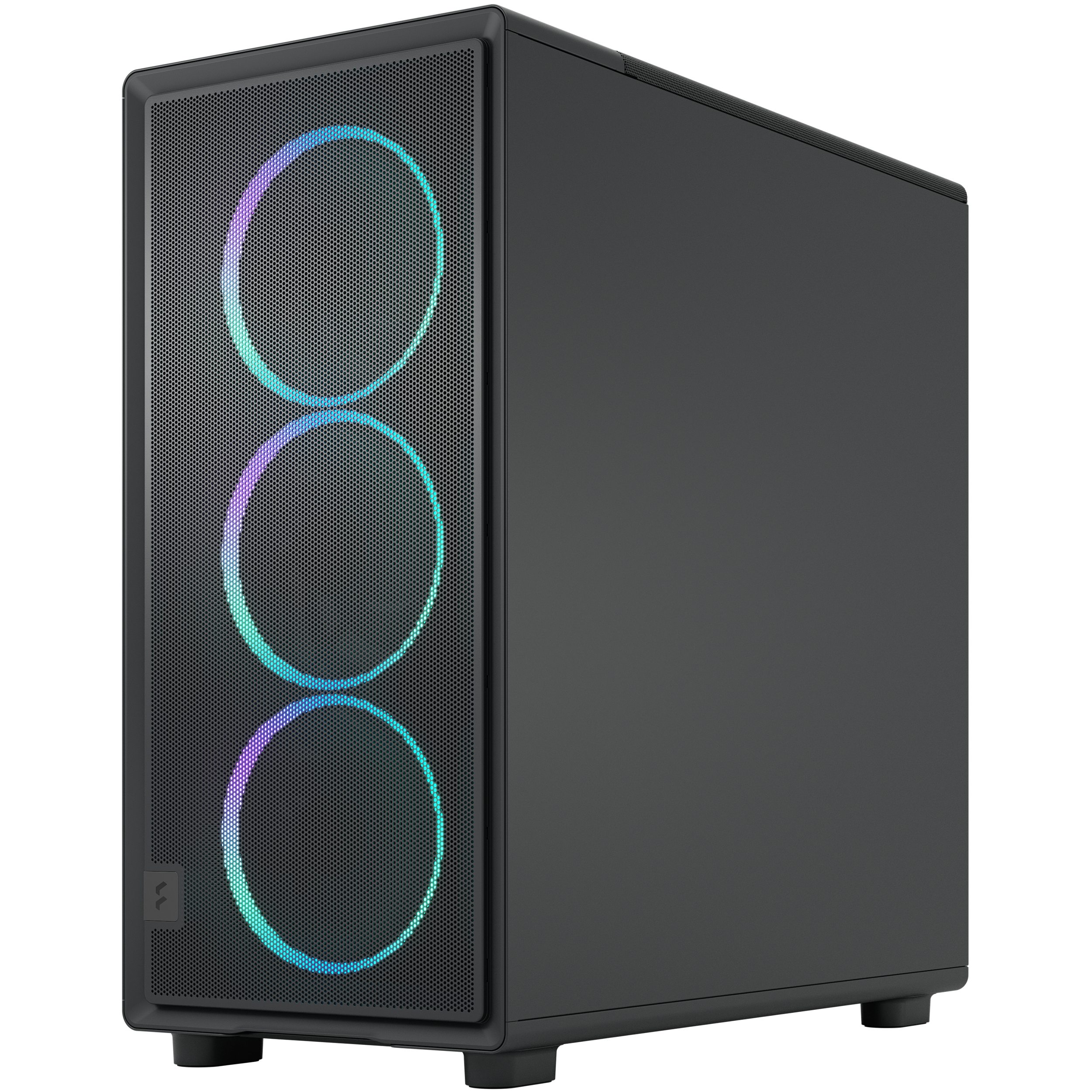 A large main feature product image of Fractal Design Epoch XL TG RGB Full Tower Case (Black)