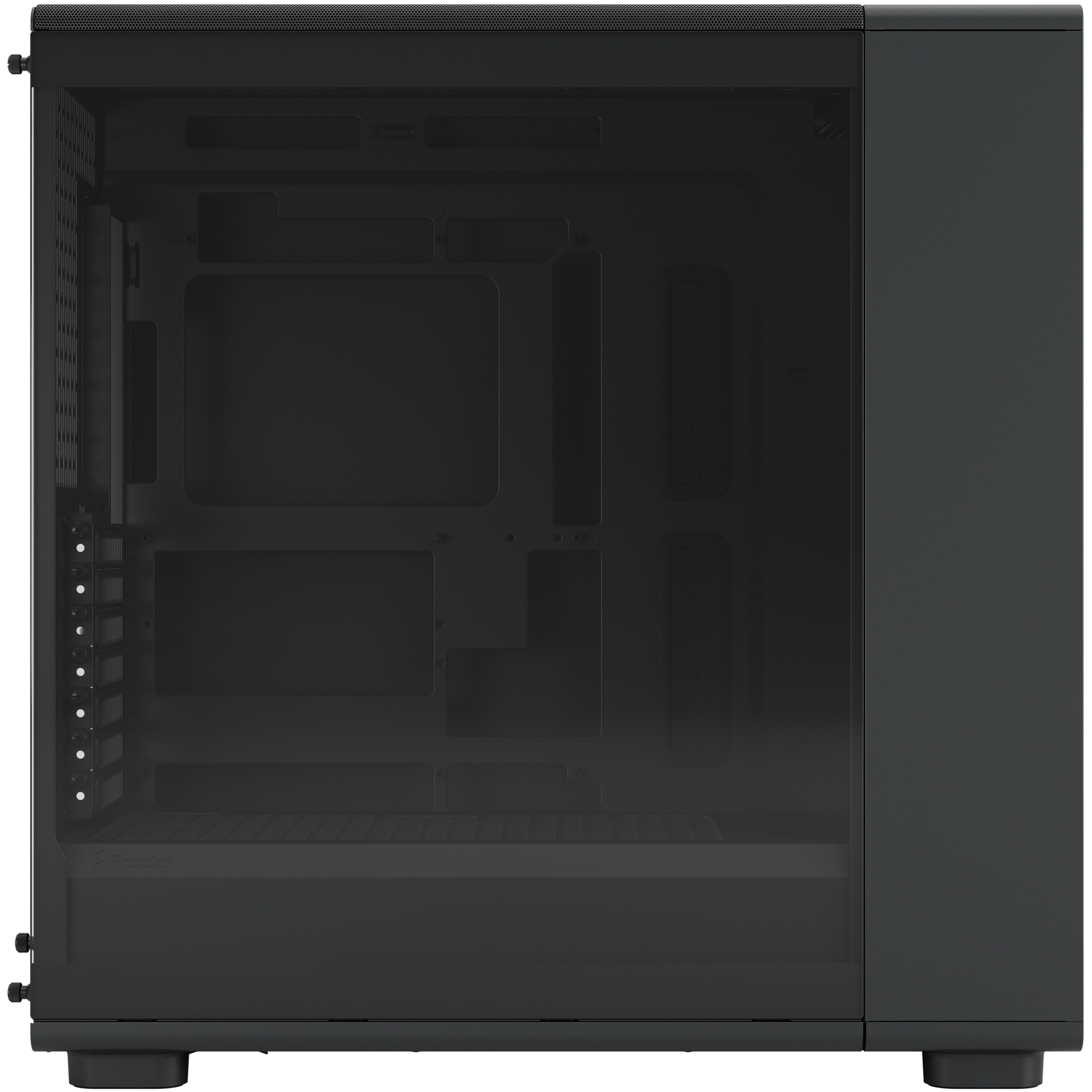 A large main feature product image of Fractal Design Epoch XL TG RGB Full Tower Case (Black)