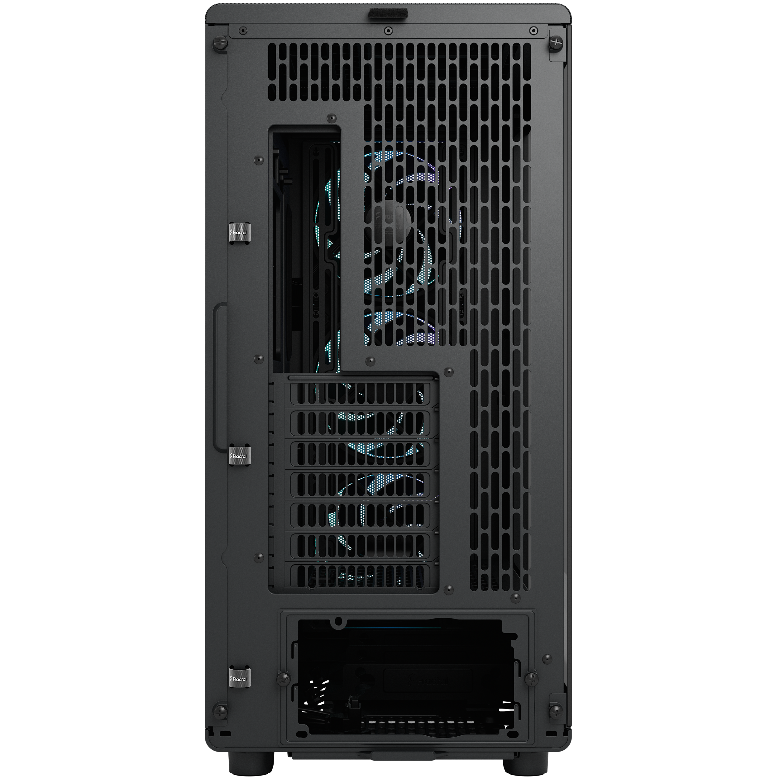 A large main feature product image of Fractal Design Epoch XL TG RGB Full Tower Case (Black)