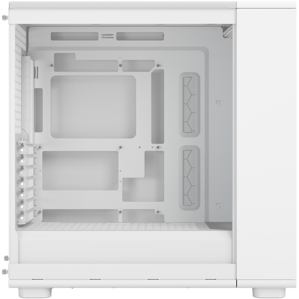 A large main feature product image of Fractal Design Epoch XL TG RGB Full Tower Case (White)