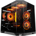 A product image of PLE Ember RX 9060 XT Prebuilt Ready To Go Gaming PC