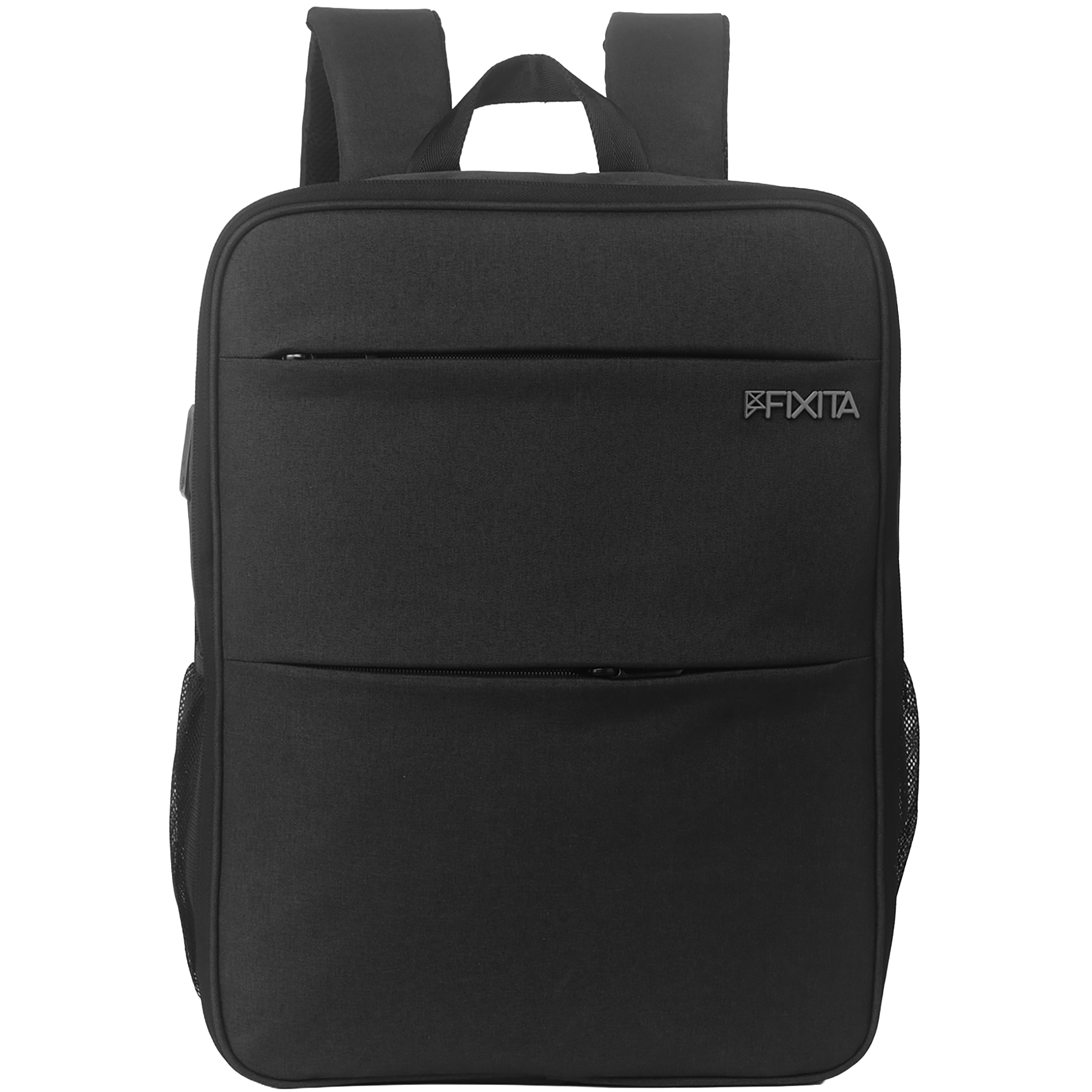 A large main feature product image of Fixita Shift 15.6" Notebook Expand Backpack Black