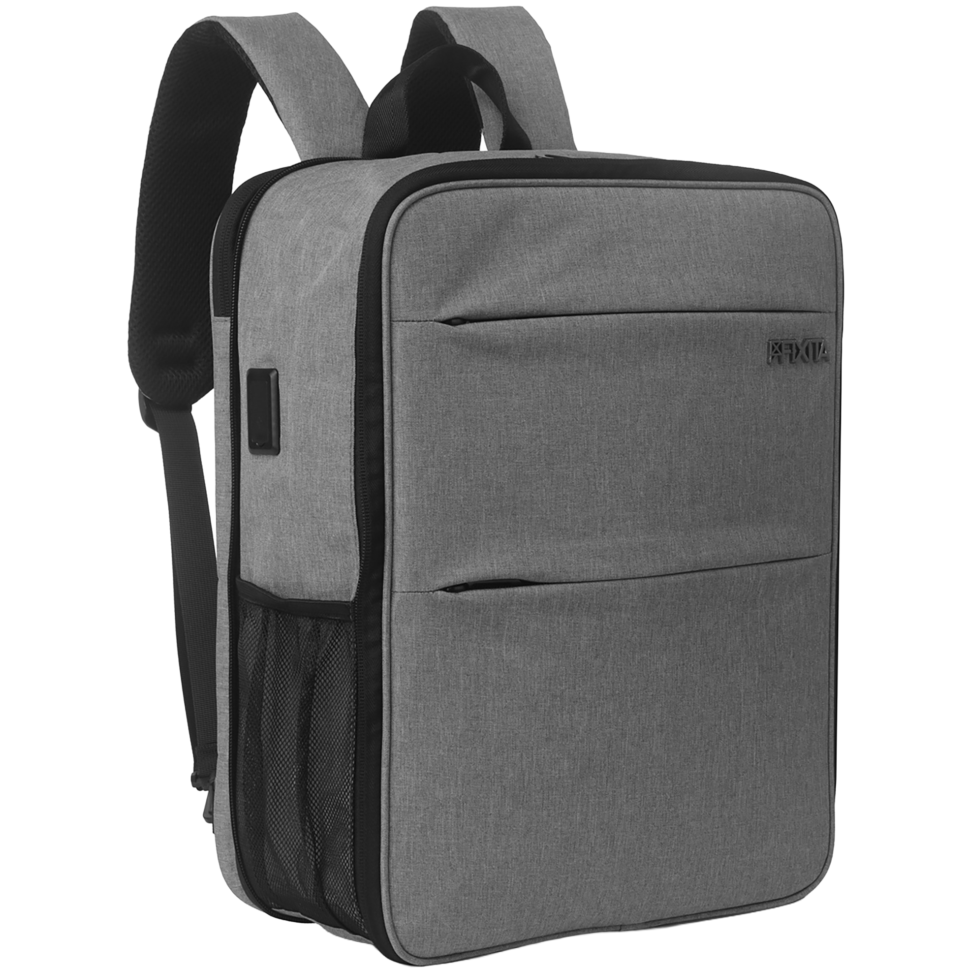 A large main feature product image of Fixita Shift 15.6" Notebook Expand Backpack Grey