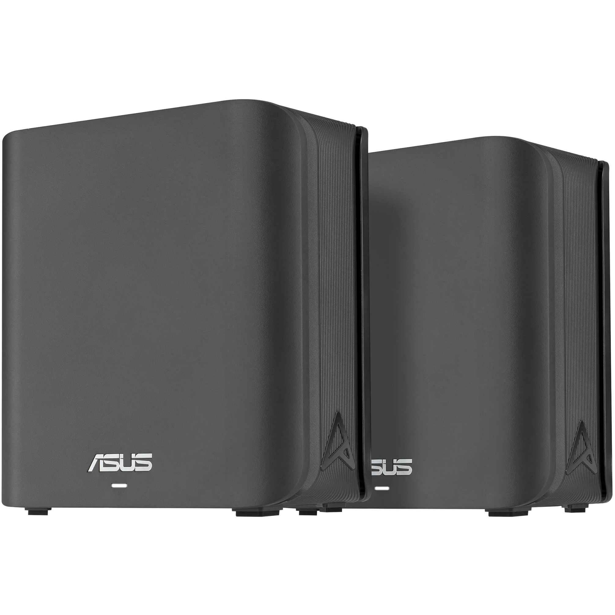 A large main feature product image of ASUS ZENWIFI-BD4-(B-2-pk) - Dual-band WiFi 7 AiMesh Extendable Router