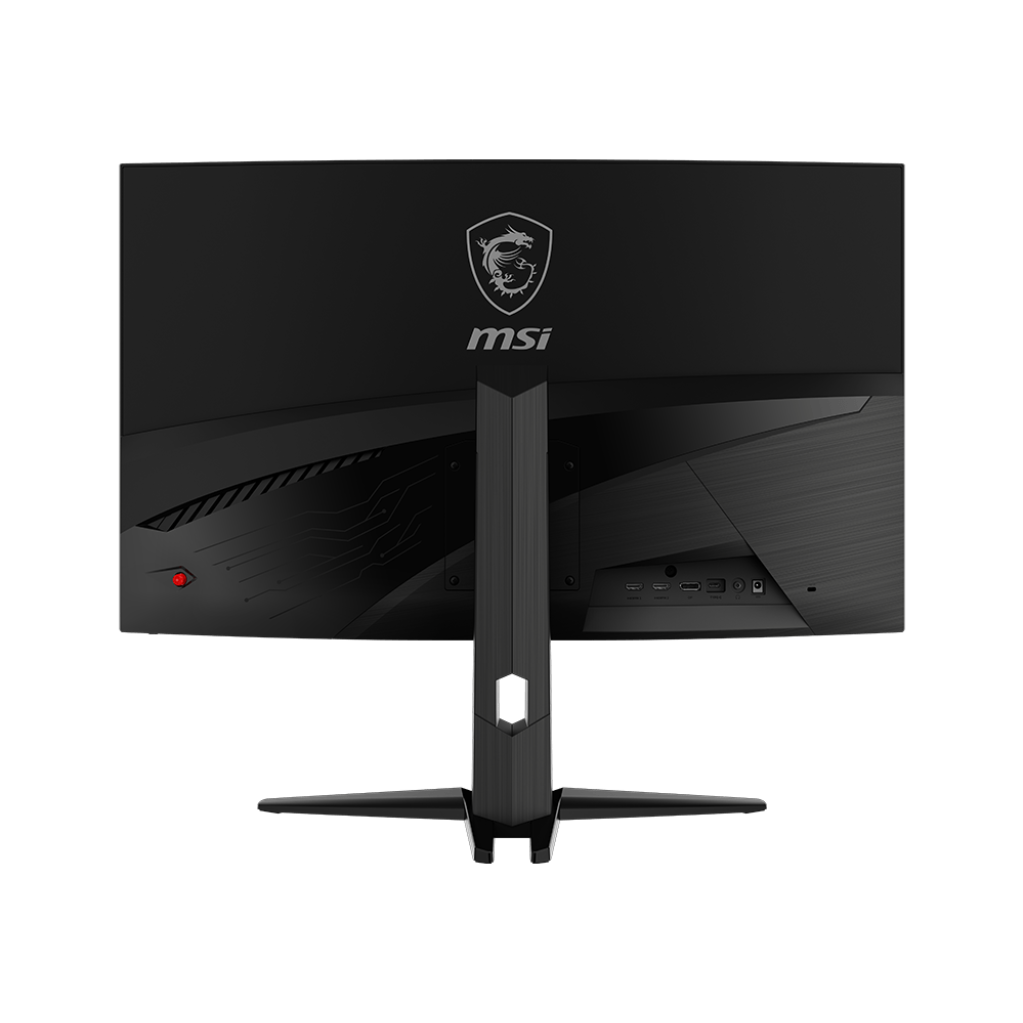A large main feature product image of EX-DEMO MSI MAG 321CUP 32" Curved 4K 160Hz VA Monitor