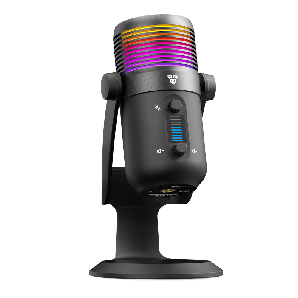 A large main feature product image of EX-DEMO Fantech MCX03 Leviosa Max USB Condenser Noise Reduction Microphone - Black