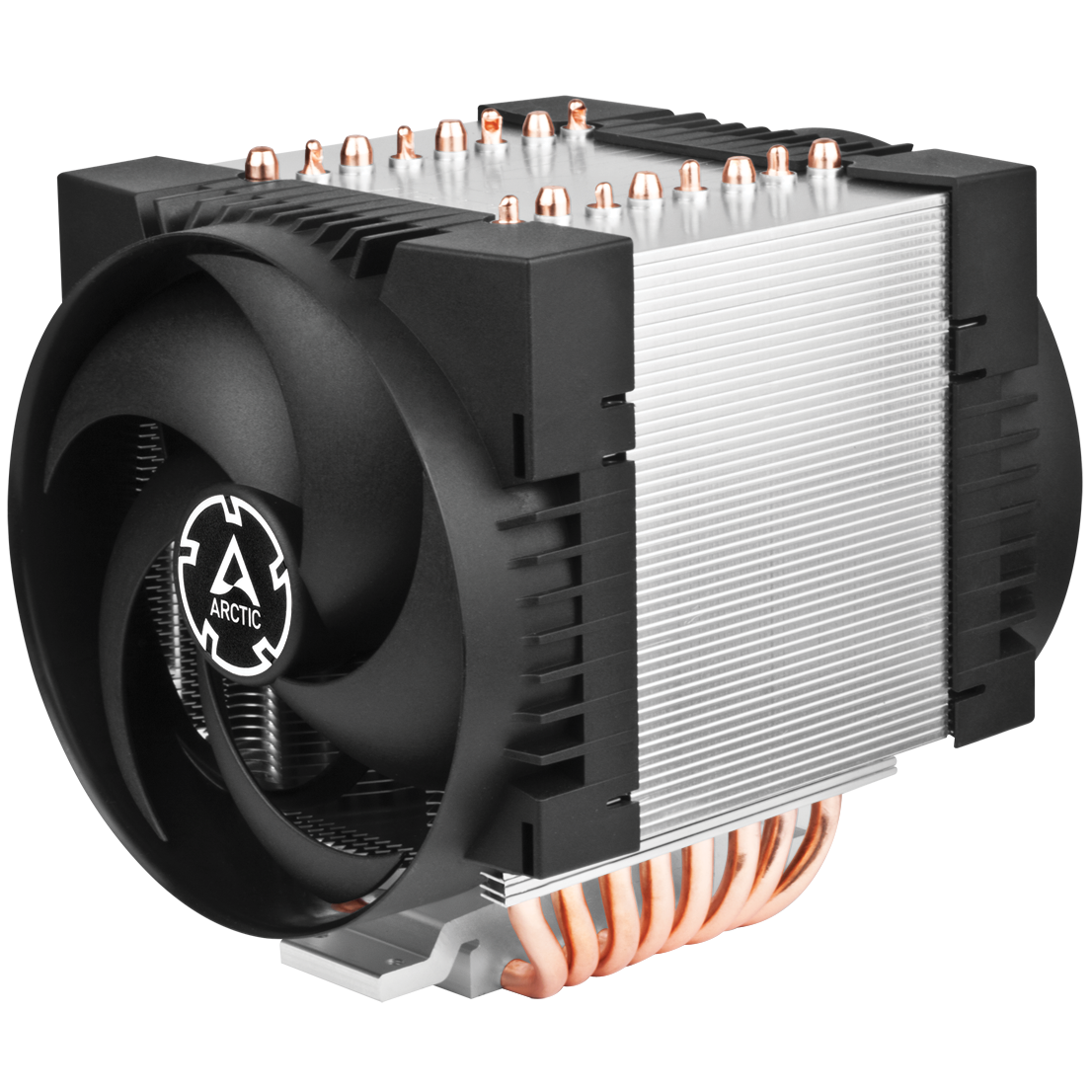 A large main feature product image of ARCTIC Freezer 4U-M Rev. 2 Server CPU Cooler
