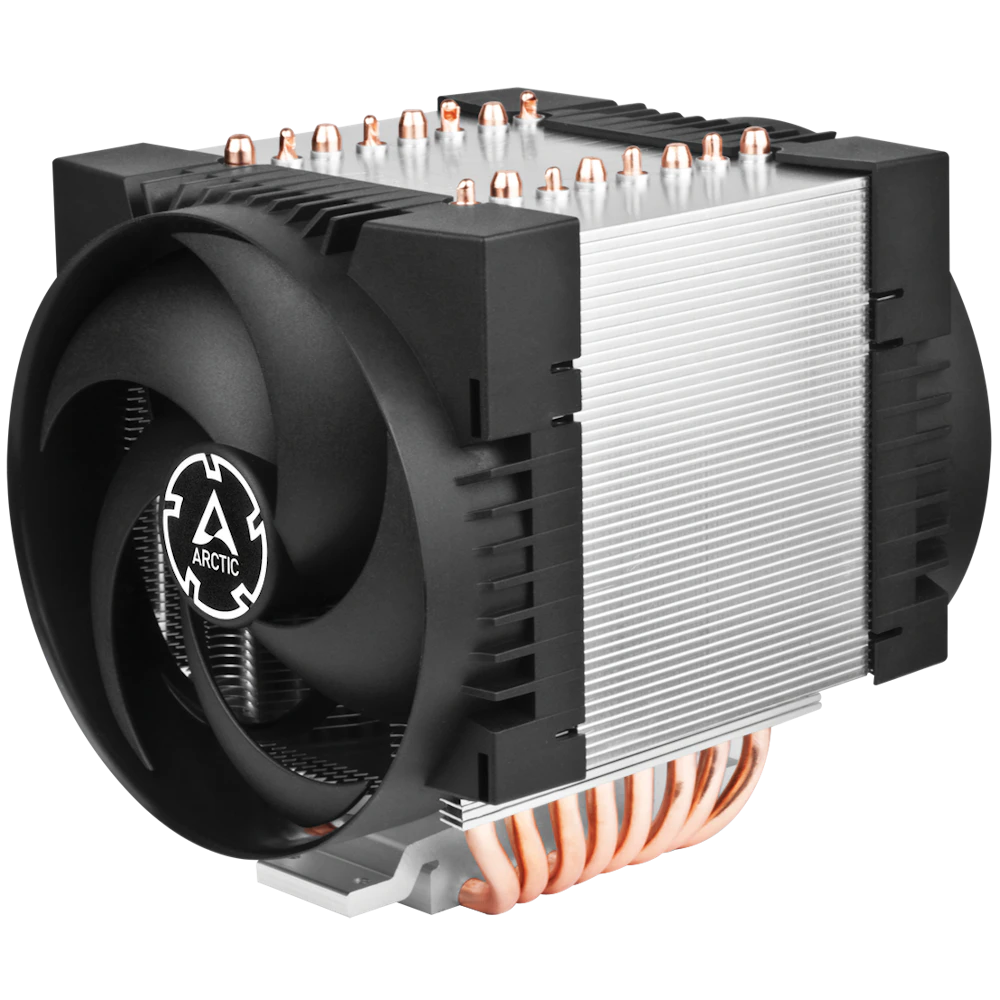 A large main feature product image of ARCTIC Freezer 4U-M Rev. 3 Server CPU Cooler